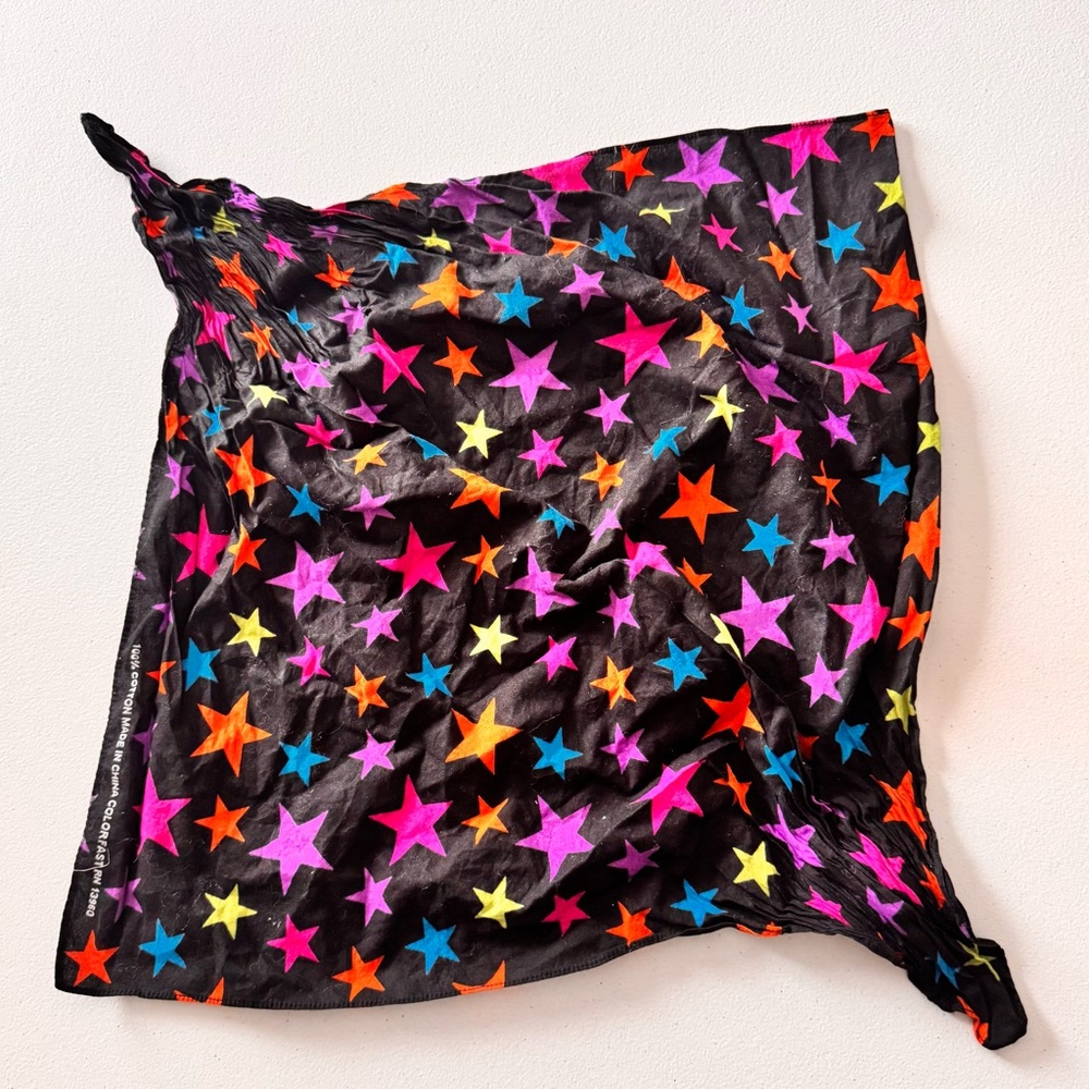 Multicolour Star Bandana